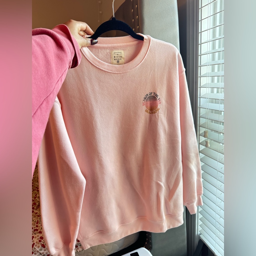 Pink Billabong Sweatshirt